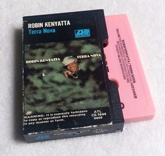 Robin Kenyatta Terra Nova Cassette 1973 Rare Atlantic Vintage Pink Tape