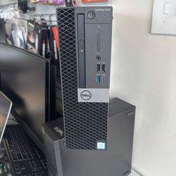 Dell Optiplex 5060, 8th Gen Core i5, 16gb ram, 256gb SSD, 500gb hard drive , windows 11 Pro installed, comes with USB WiFi adapter and power cable  I 