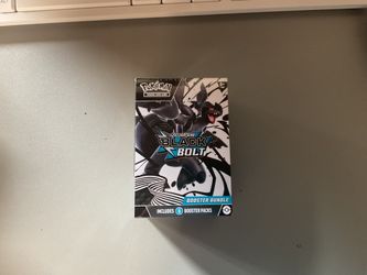 Pokemon black bolt booster bundle