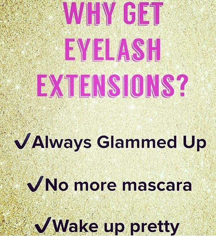 Mink eyelash extensions today