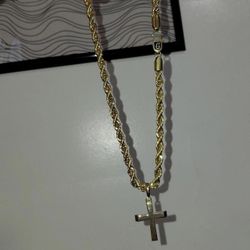 GLD Rope Chain &  Pendant 