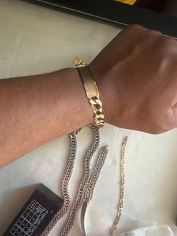 14k means bracelet 8 inches