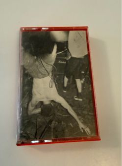 Fugazi Self Titled Cassette Tape Dischord Records - red case