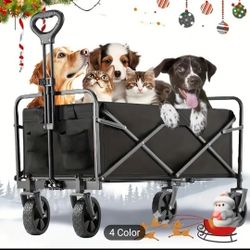 Heavy Duty Folding Wagon Cart