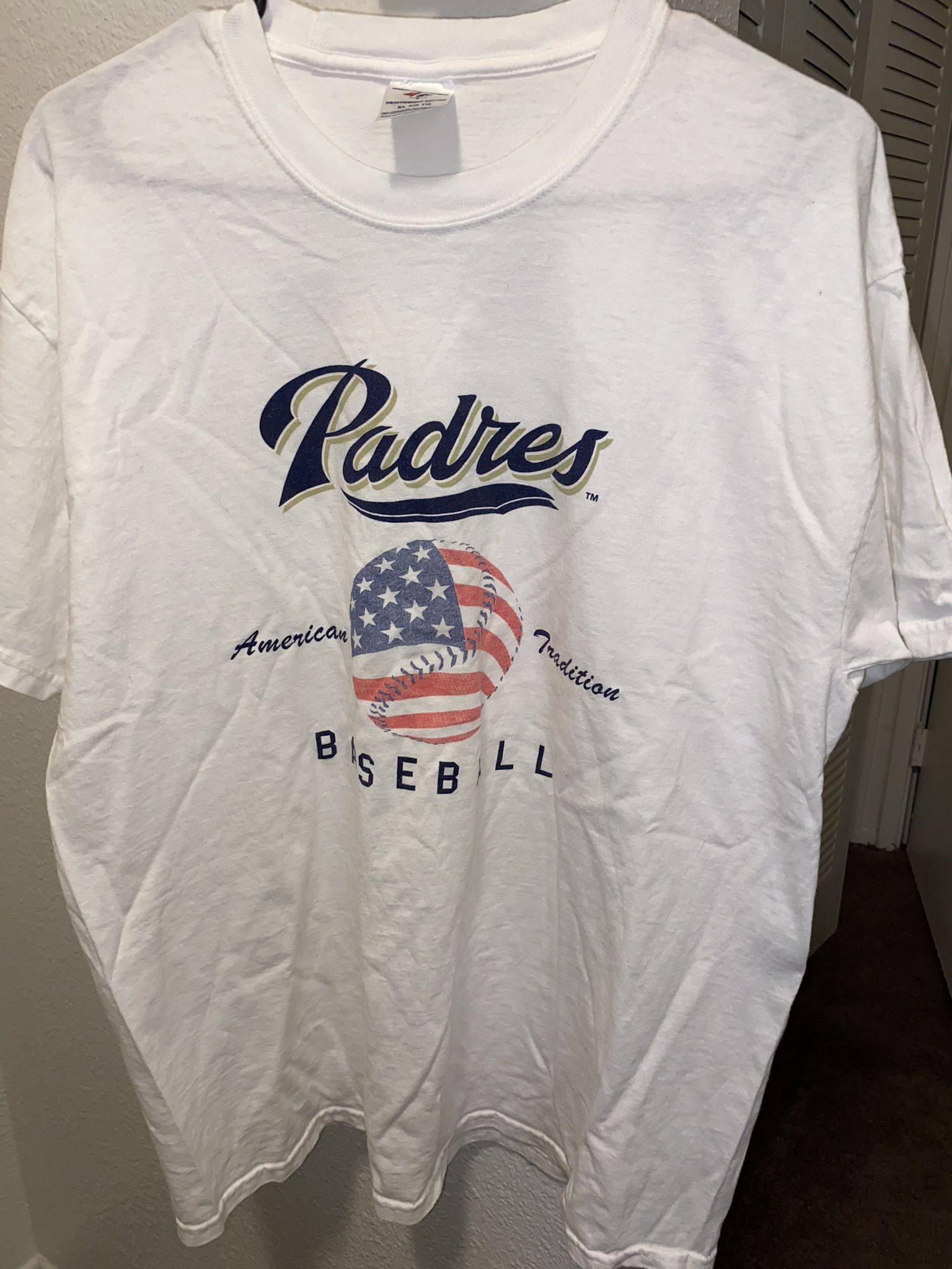 Padres “American Tradition” Baseball Tee 2006 XL