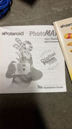 Polaroid PhotoMax Fun! Digital 320 Camera Quickstart Guide