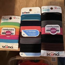 3 Packages Of Elastics New