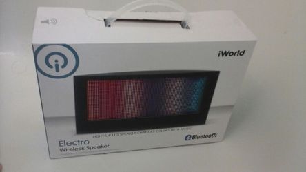 iworld Electro wireless Bluetooth speaker