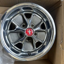 Mustang Style Steel Wheel Set Of 4 1(contact info removed)