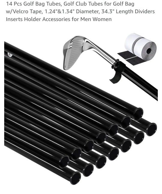 River Hill Golf Bag Tube Set 14 Pieces