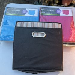 Foldable Storage Bin