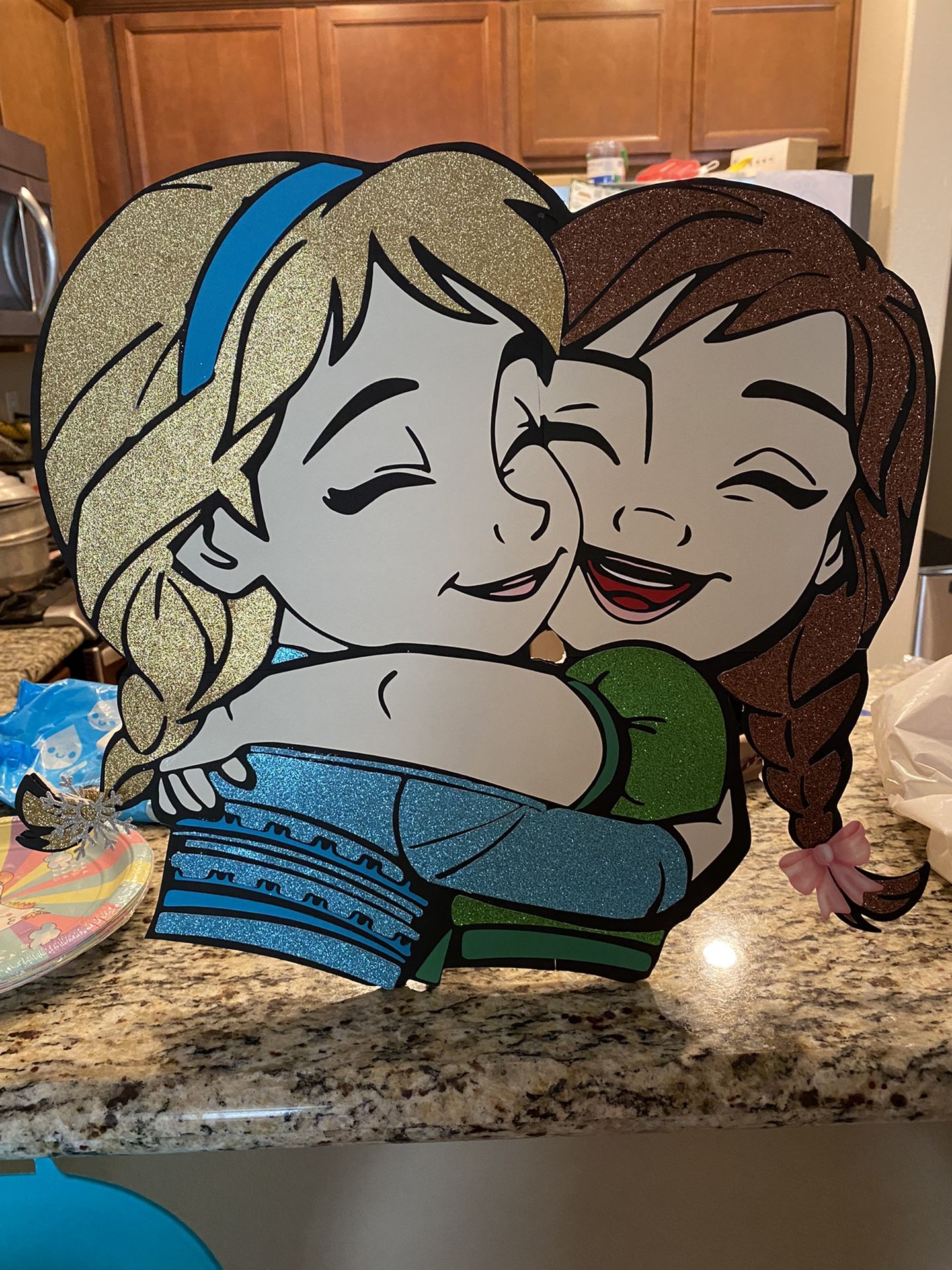 Disney Frozen Elsa And Anna Centerpieces 20 Inches