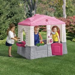 Step2 Pink Cottage Playhouse, for Toddlers