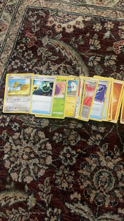 55 Pokémon cards