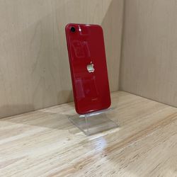 I Phone SE 64GB Red Factory Unlocked Used Like New