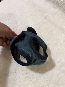 Blue Jean Doggie Diaper