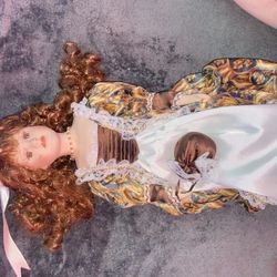 Vintage Porcelain Doll