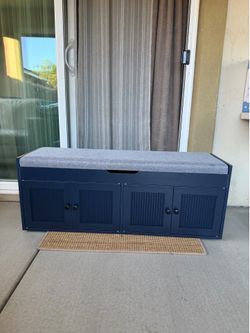 47” storage bench