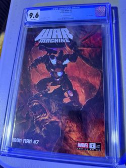Iron Man #7 CGC 9.6 Rapoza Variant Cover