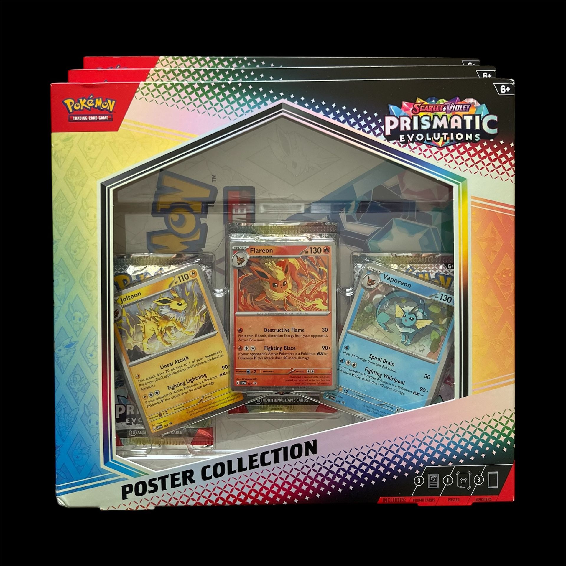 Pokemon Prismatic Evolutions Poster Collection