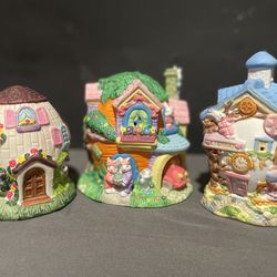 Easter Village Pieces