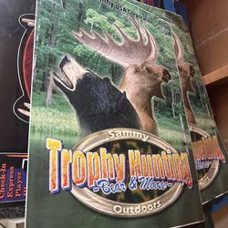 Trophy Hunter Arcade Cabinet Sticker 