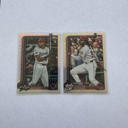 2025 James Wood Topps Foil Rookie Cards