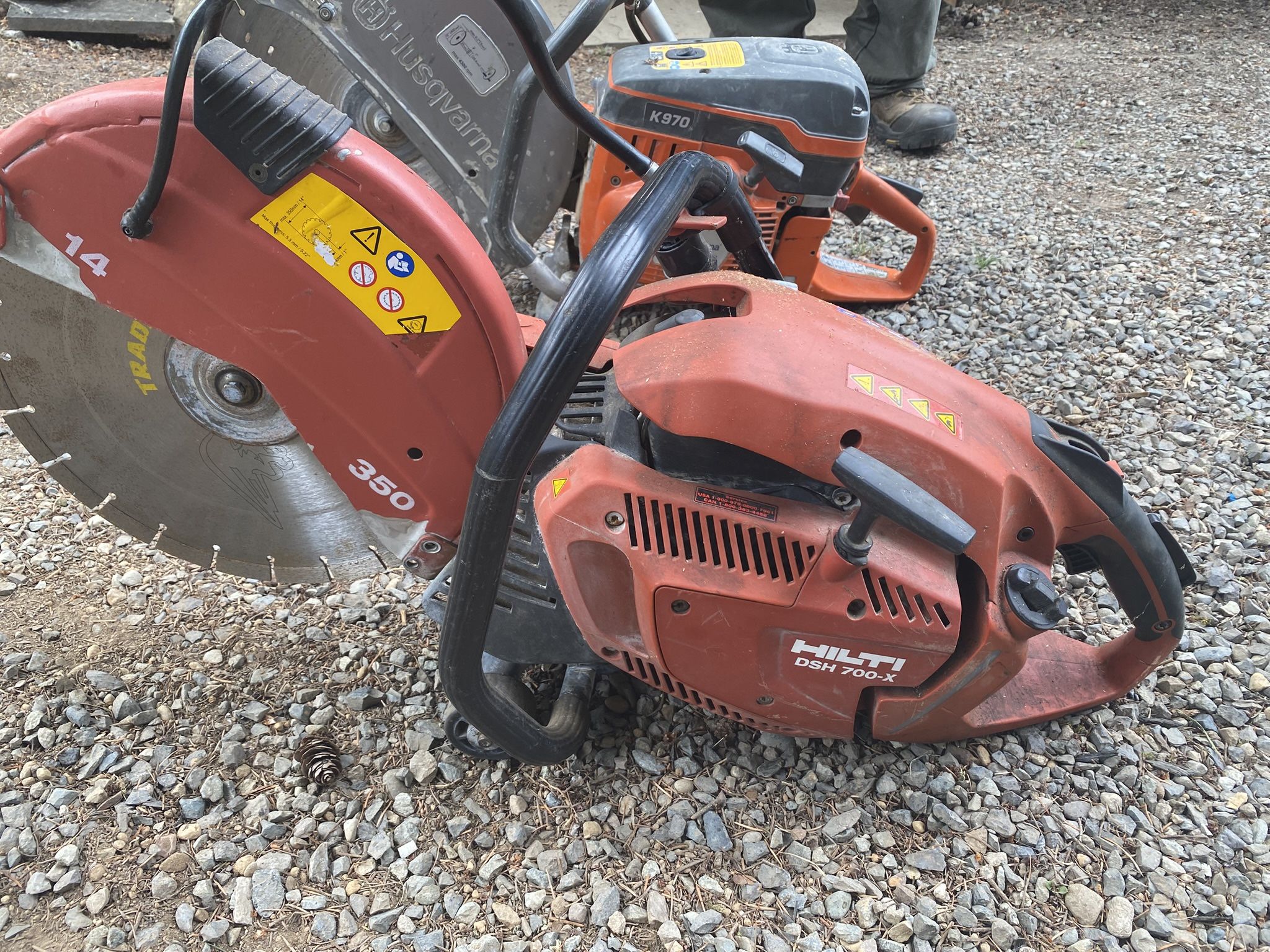 Hilti DSH 700-X GAS CUT-OFF SAW