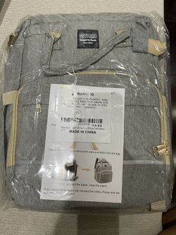 GITIBAB Diaper Backpack With Travel Bassinet