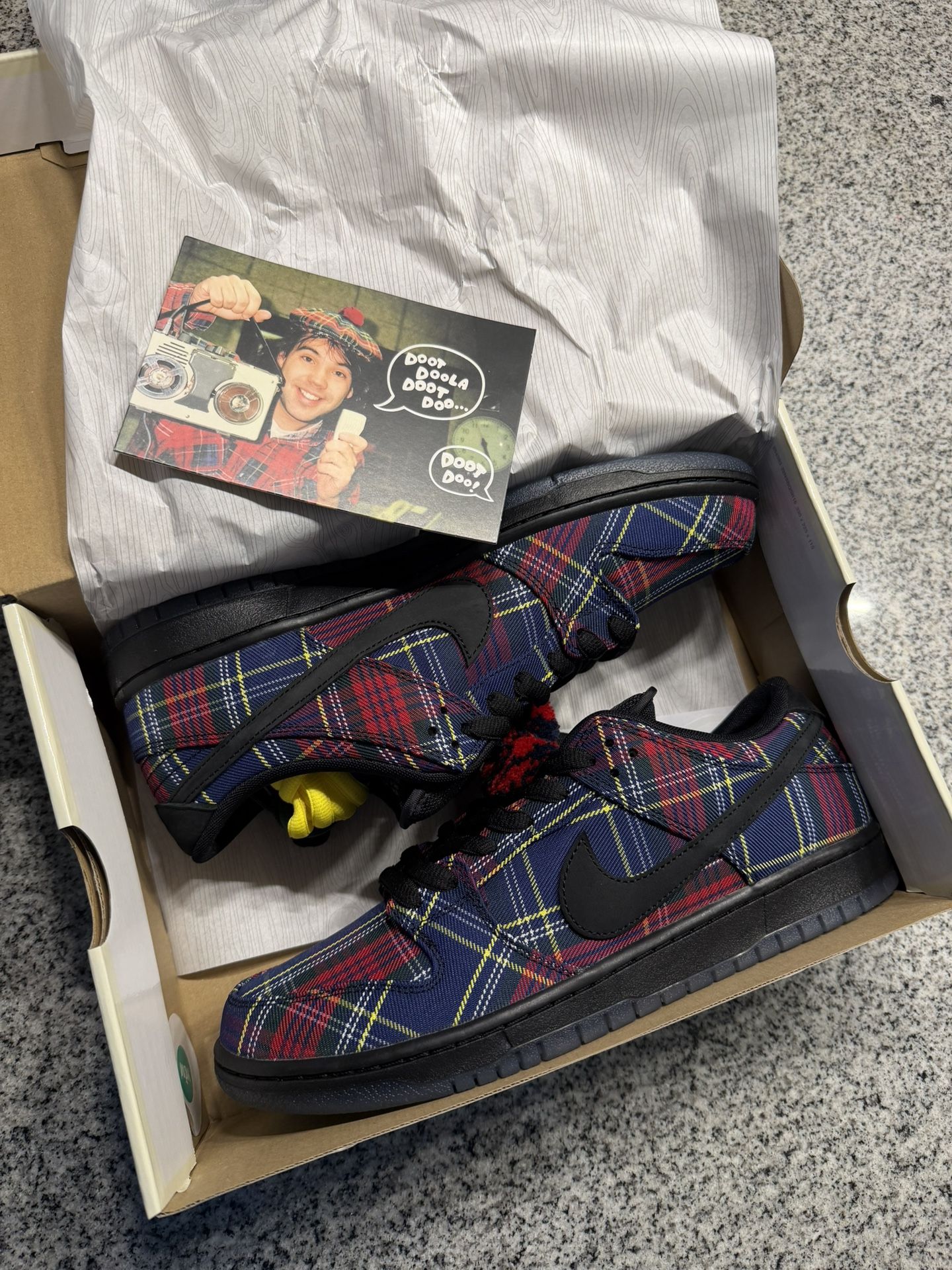 Nike SB Dunk Low Nardwuar Size 12