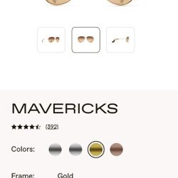 Maui Jim Maverick Sunglasses "Read Description"