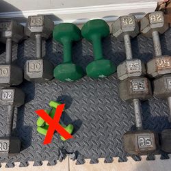 Set of Dumbbells