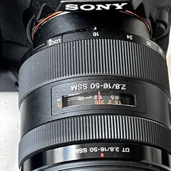 Sony 2.8 16 50 ssm lens