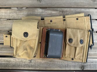 WWI B.A.R. Magazine Belt - 1918 - Original