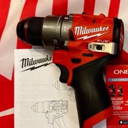 Milwaukee New Hammer Drill M12 Fuel 