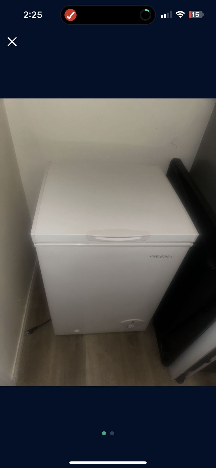 3.5 Cu Ft Chest Freezer Insignia