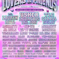 Two VIP tickets To lovers And Friends Festival!