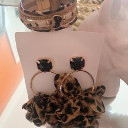 Earring And Bracelet Set 