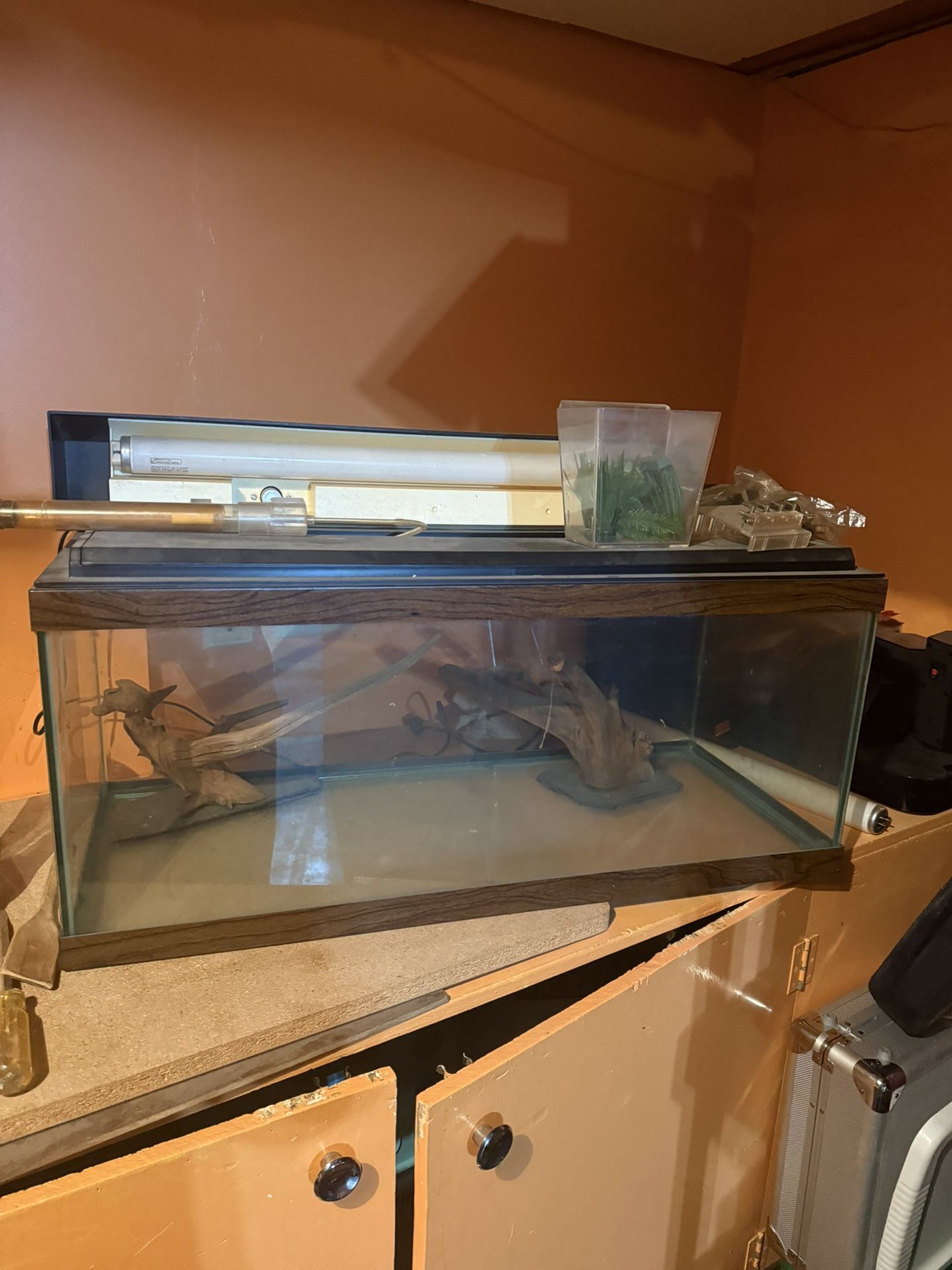 Reptile Tank With Light