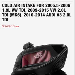  Cold Air Intake 