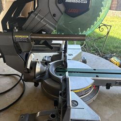 Metabo laser miter saw