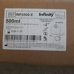 500ml Enteral pump Delivery set with Enfit connector