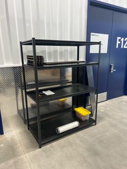 5 Tier Heavy Duty Metal Storage Shelf - Phoenix Delivery