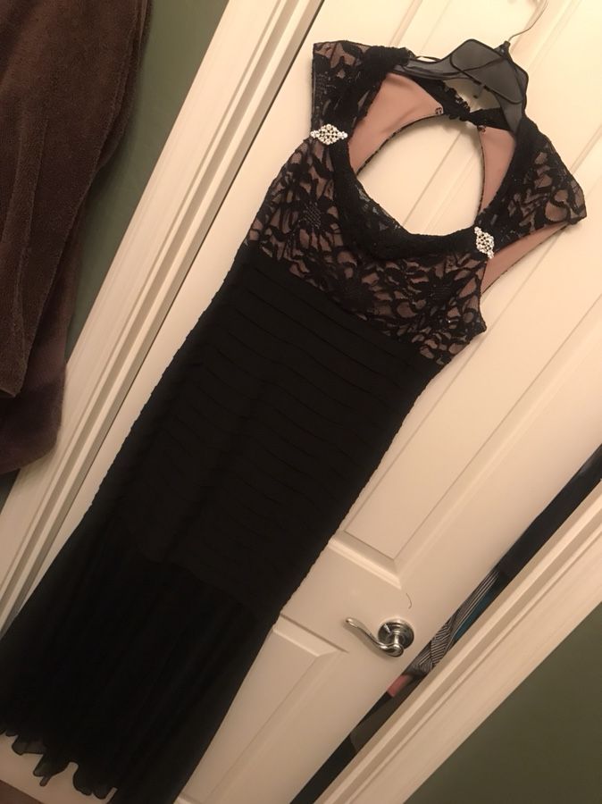 Black Mermaid Style Dress