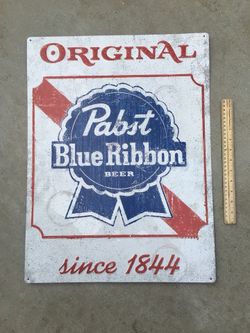 Pabst Blue Ribbon PBR neon beer sign bar light for Sale in Chino ...