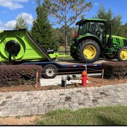 Drive ways  Forestry mulching  Land clearing  Bush hogging and Dirt moving  Finish Grade and Building Pad 