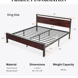 King Bed Frame