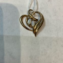 10k Gold Pendant #109383-2 MJ