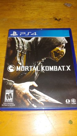 PS 4 MORTAL KOMBAT