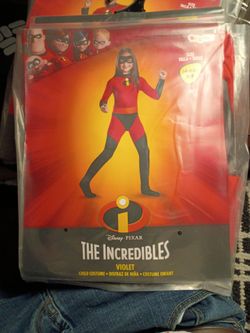 The Incredibles Violet Child Costume Size 4-6X